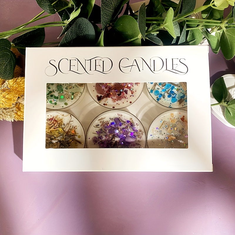 Set of 6 Scented Candles Fragr – Holiday Candle Set Bewertung und Preis