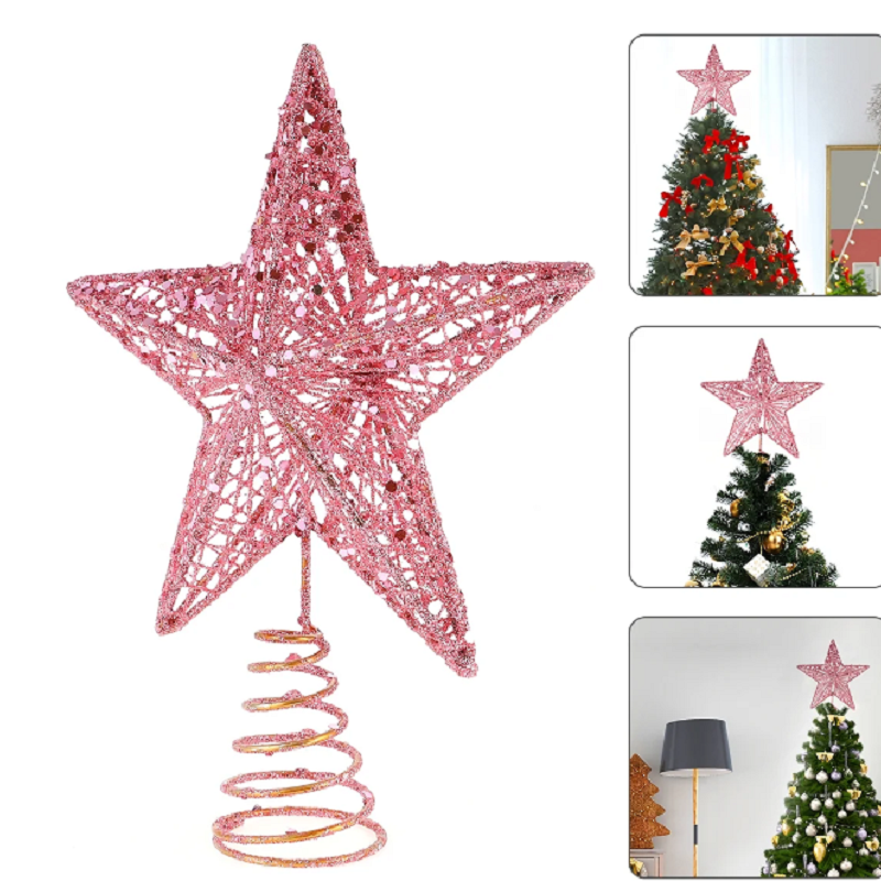 Christmas Pink Pentagon Top St – Star Tree Topper Bewertung und Preis