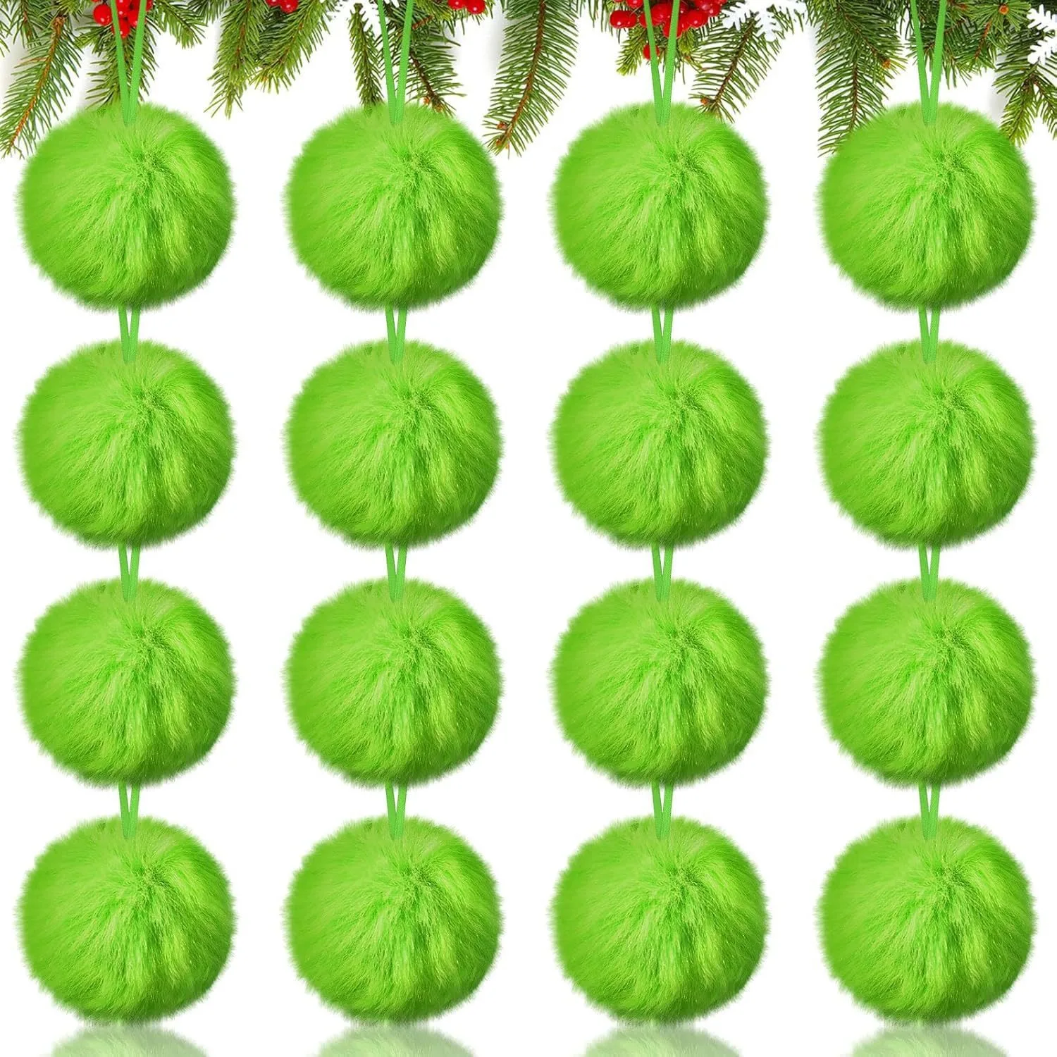 Christmas Green Long Plush Bal – Santa Hat Plush Bewertung und Preis