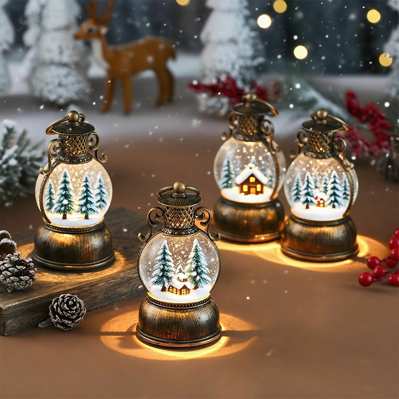 Vintage Style USB Powered Ligh – Snow Globe Musical Bewertung und Preis