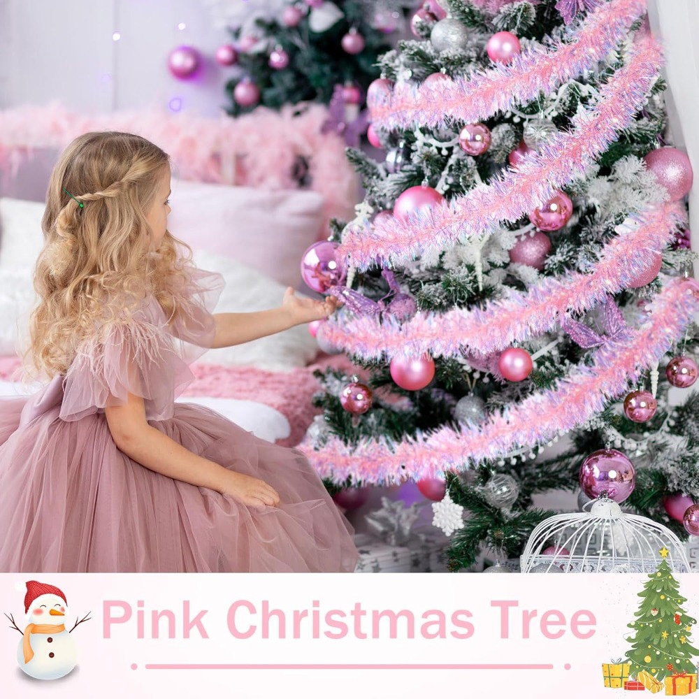 2M/9CM Christmas Decorations S – Tinsel Garland Decoration Bewertung und Preis