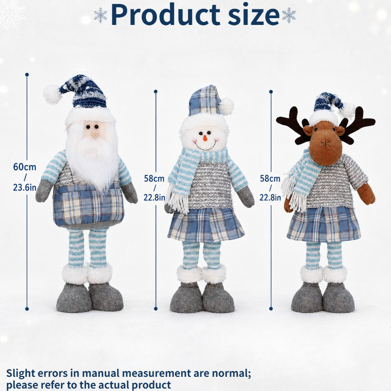 1Pcs Christmas telescopic orna – Christmas Throw Blanket Bewertung und Preis