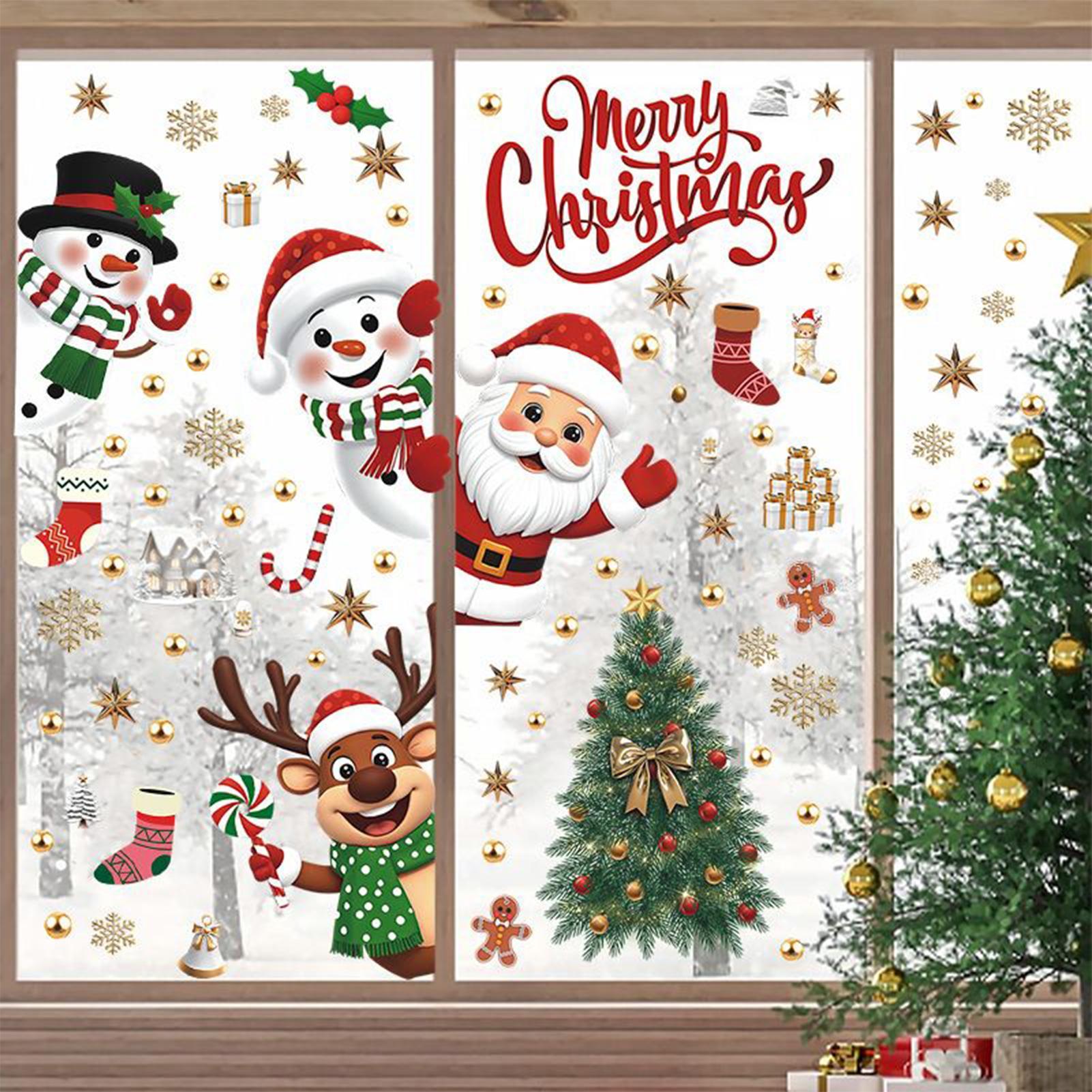 Christmas Window Decals Holida – Snowflake Window Decal Bewertung und Preis