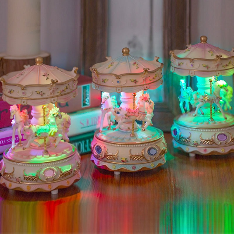 Handmade Resin Carousel Music  – Snow Globe Musical Bewertung und Preis