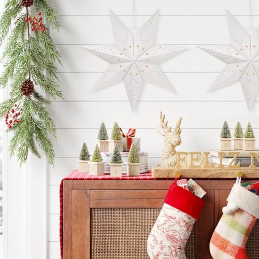 Paper Star Lantern Lamp Shade  – Star Tree Topper Bewertung und Preis