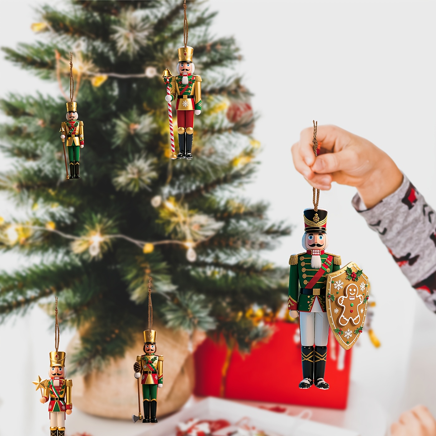 12pcs 2D Flat Wooden Christmas – Nutcracker Figurine Bewertung und Preis