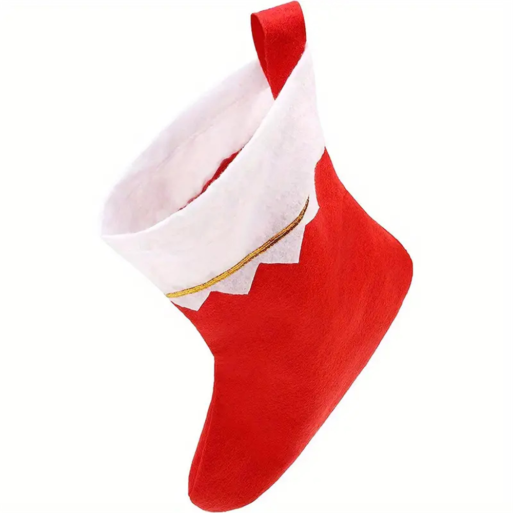 12pcs Red Felt Christmas Stock – Christmas Stocking Hanging Bewertung und Preis