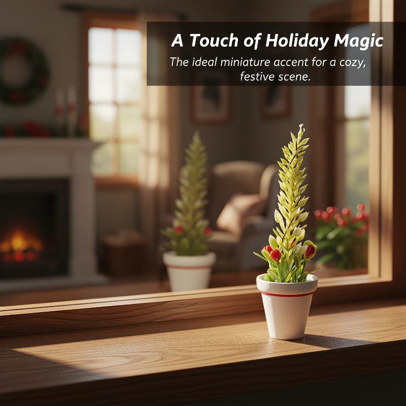 Mini Christmas Potted Tree Mod – Christmas Tree Artificial Bewertung und Preis