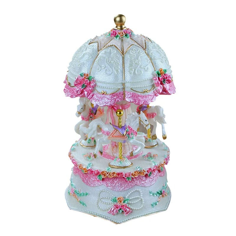 Birthday Gift Music Box Carous – Snow Globe Musical Bewertung und Preis