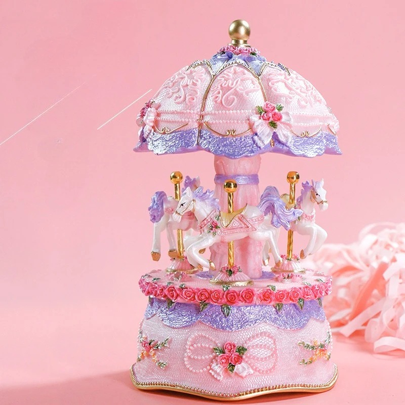 Birthday Gift Music Box Carous – Snow Globe Musical Bewertung und Preis