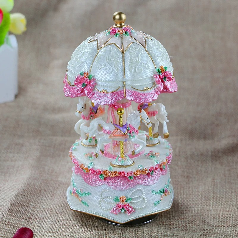 Birthday Gift Music Box Carous – Snow Globe Musical Bewertung und Preis