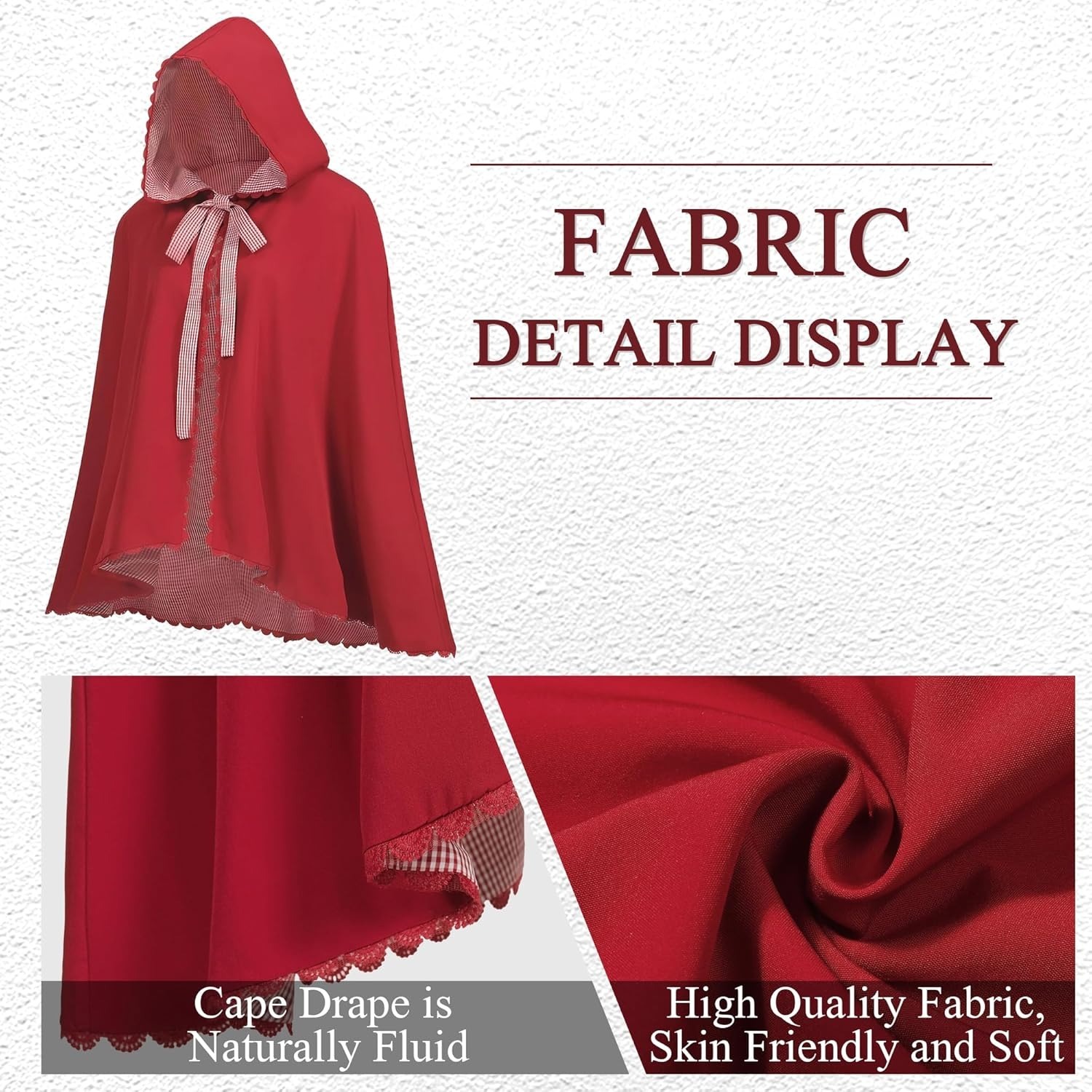 Red Plaid Cape Women's Double  – Christmas Throw Blanket Bewertung und Preis
