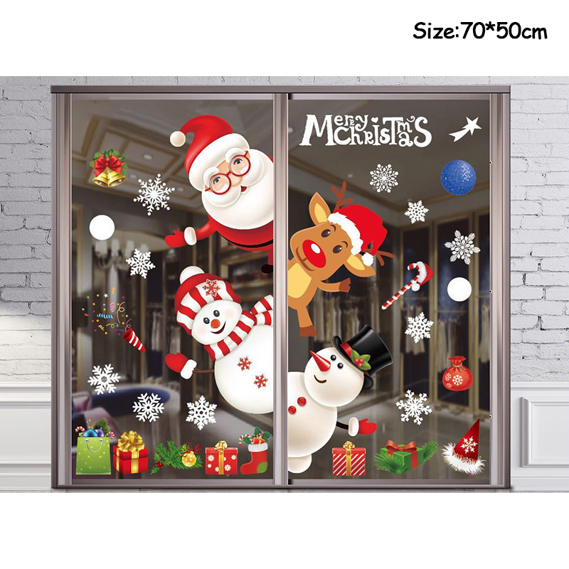 Merry Christmas Decoration Win – Snowflake Window Decal Bewertung und Preis
