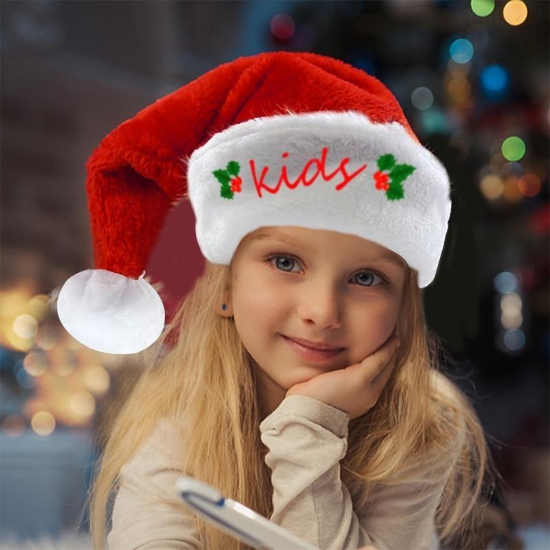 P88A Embroidery Christmas Sant – Santa Hat Plush Bewertung und Preis