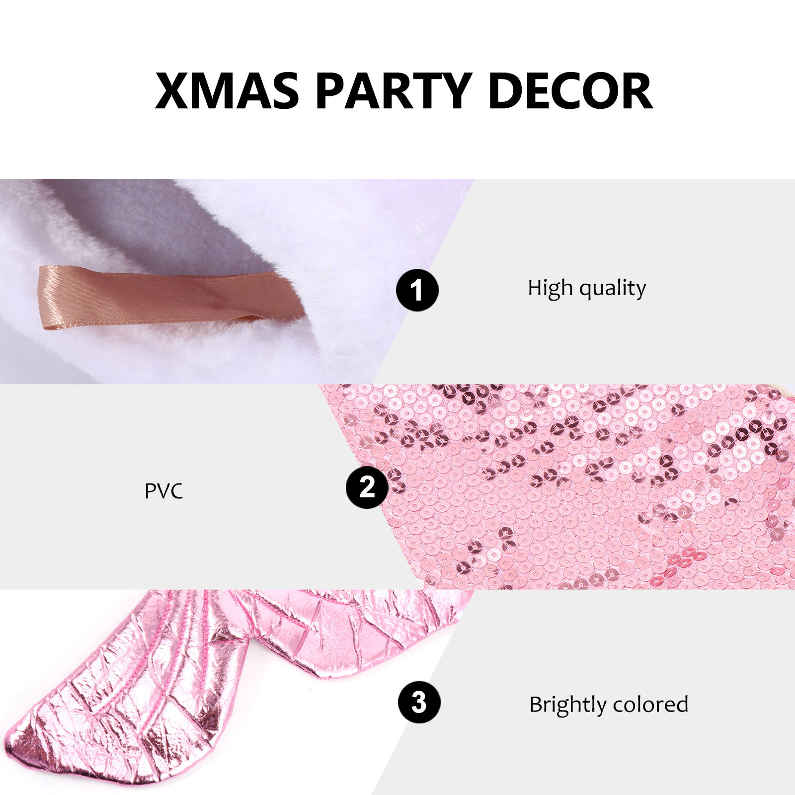 Sequins Mermaid Tail Stocking  – Christmas Stocking Hanging Bewertung und Preis