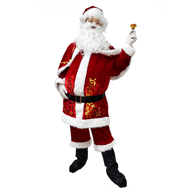 Santa Claus Costume Adult Men  – Elf Costume Christmas Bewertung und Preis