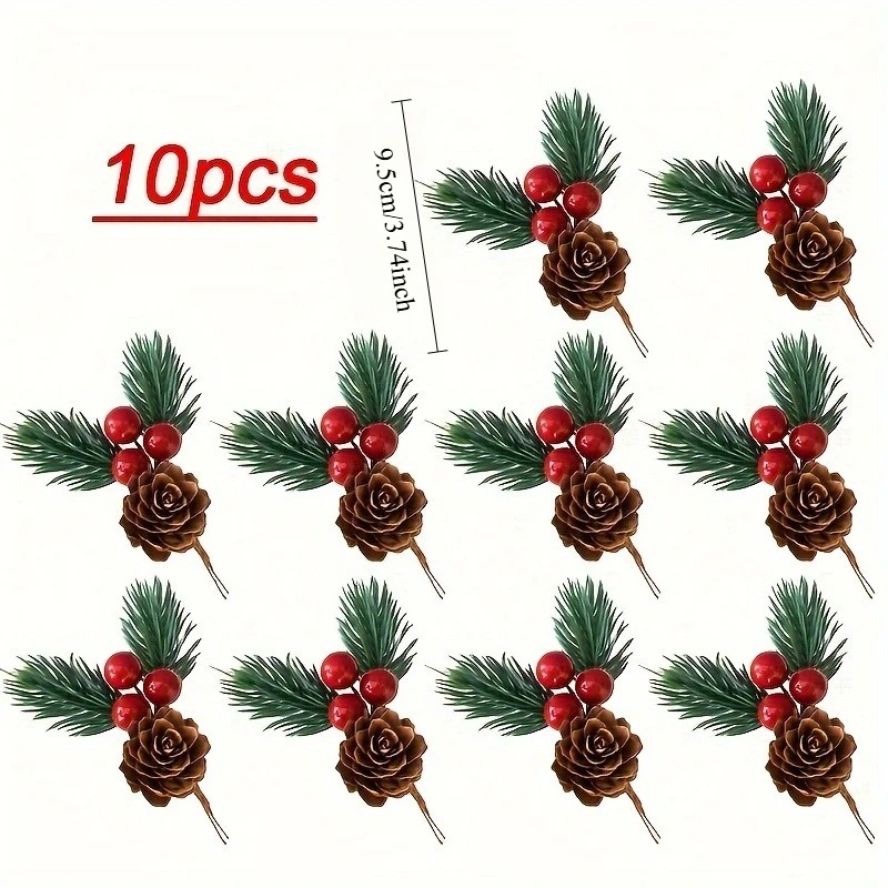 10pcs Set of Artificial Pine C – Christmas Tree Artificial Bewertung und Preis