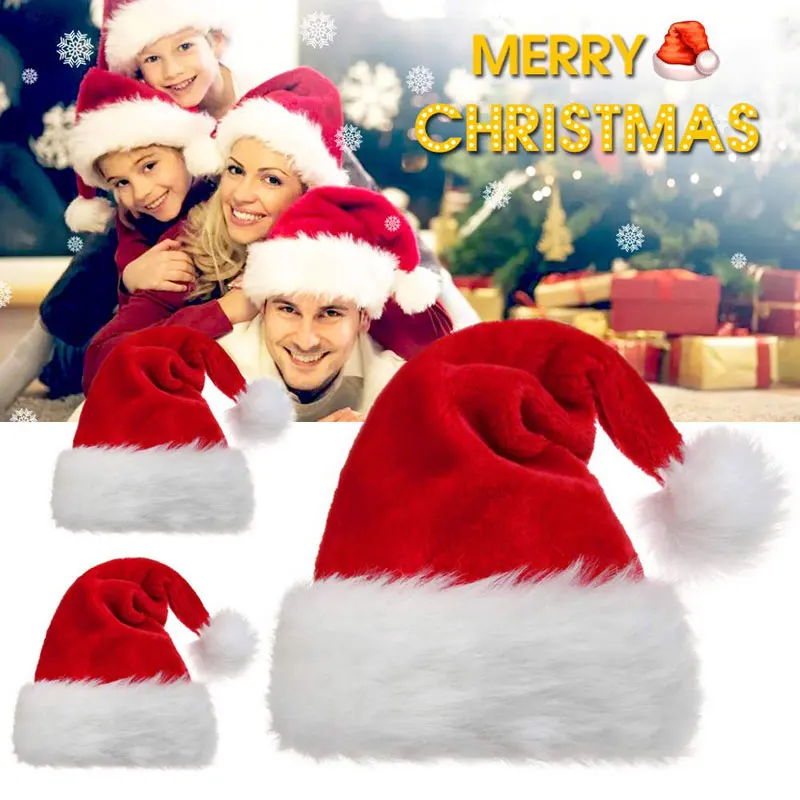 Christmas Santa Hat Xmas Long  – Santa Hat Plush Bewertung und Preis