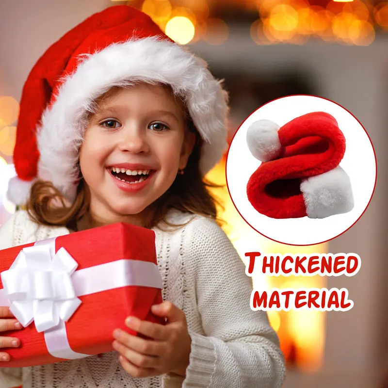 Christmas Santa Hat Xmas Long  – Santa Hat Plush Bewertung und Preis