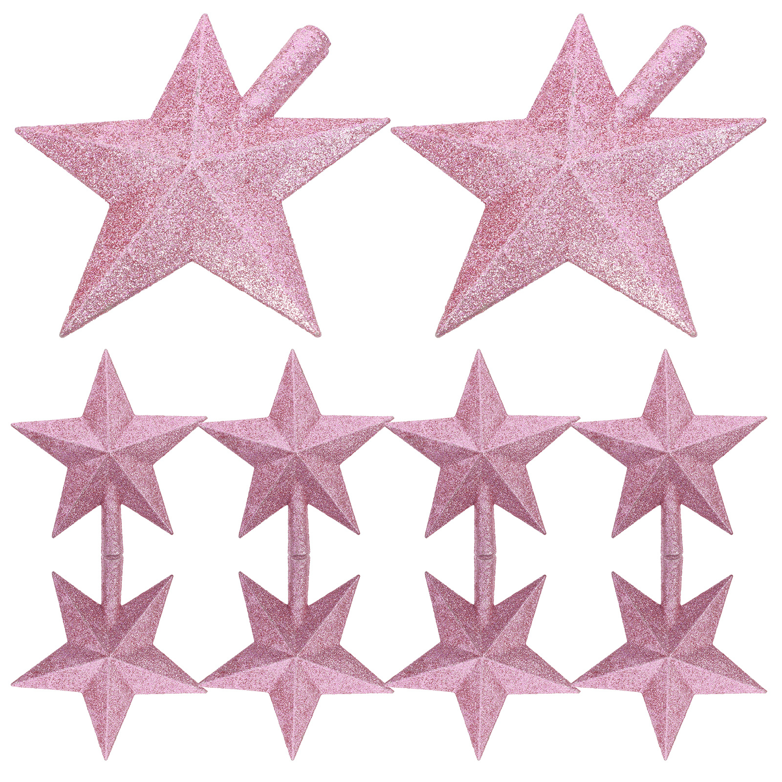 10Pcs Christmas Tree Star Topp – Star Tree Topper Bewertung und Preis