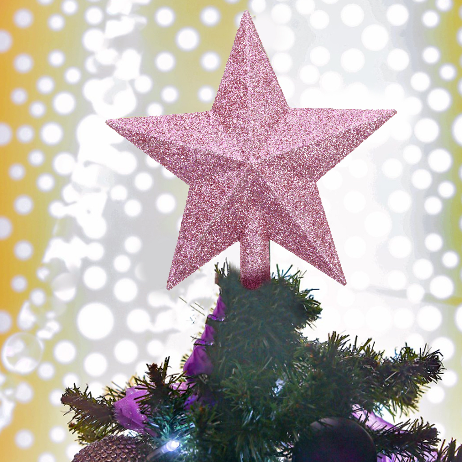 10Pcs Christmas Tree Star Topp – Star Tree Topper Bewertung und Preis