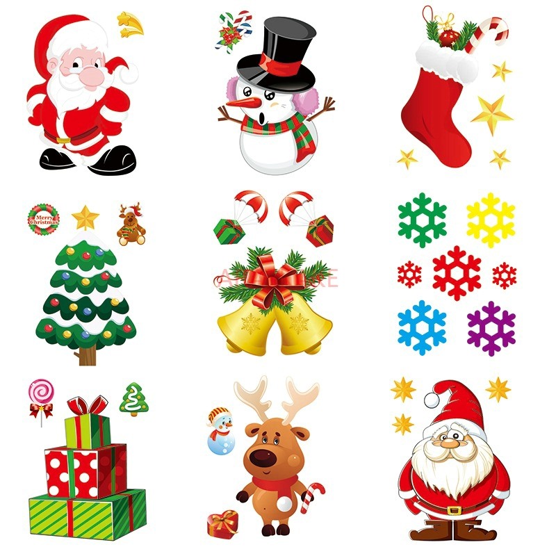 1PCS Removable Christmas Stati – Snowflake Window Decal Bewertung und Preis