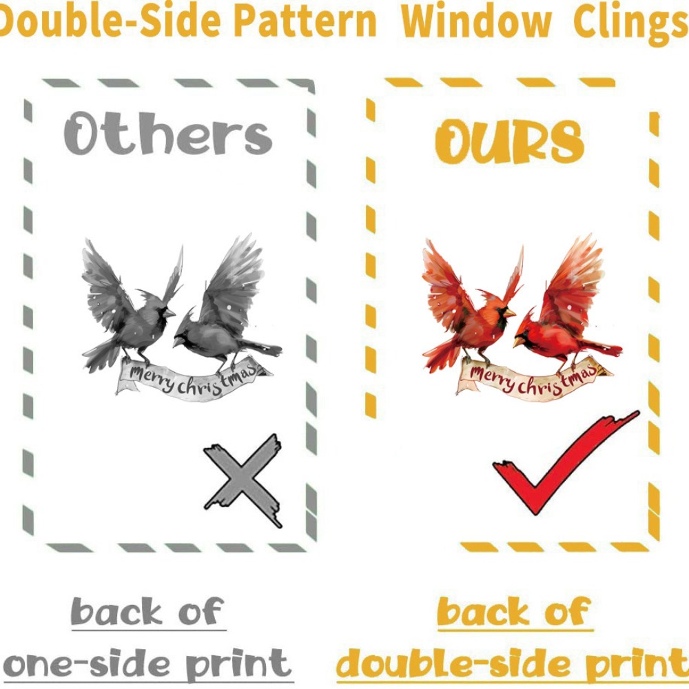 9pcs Christmas Window Decals C – Snowflake Window Decal Bewertung und Preis