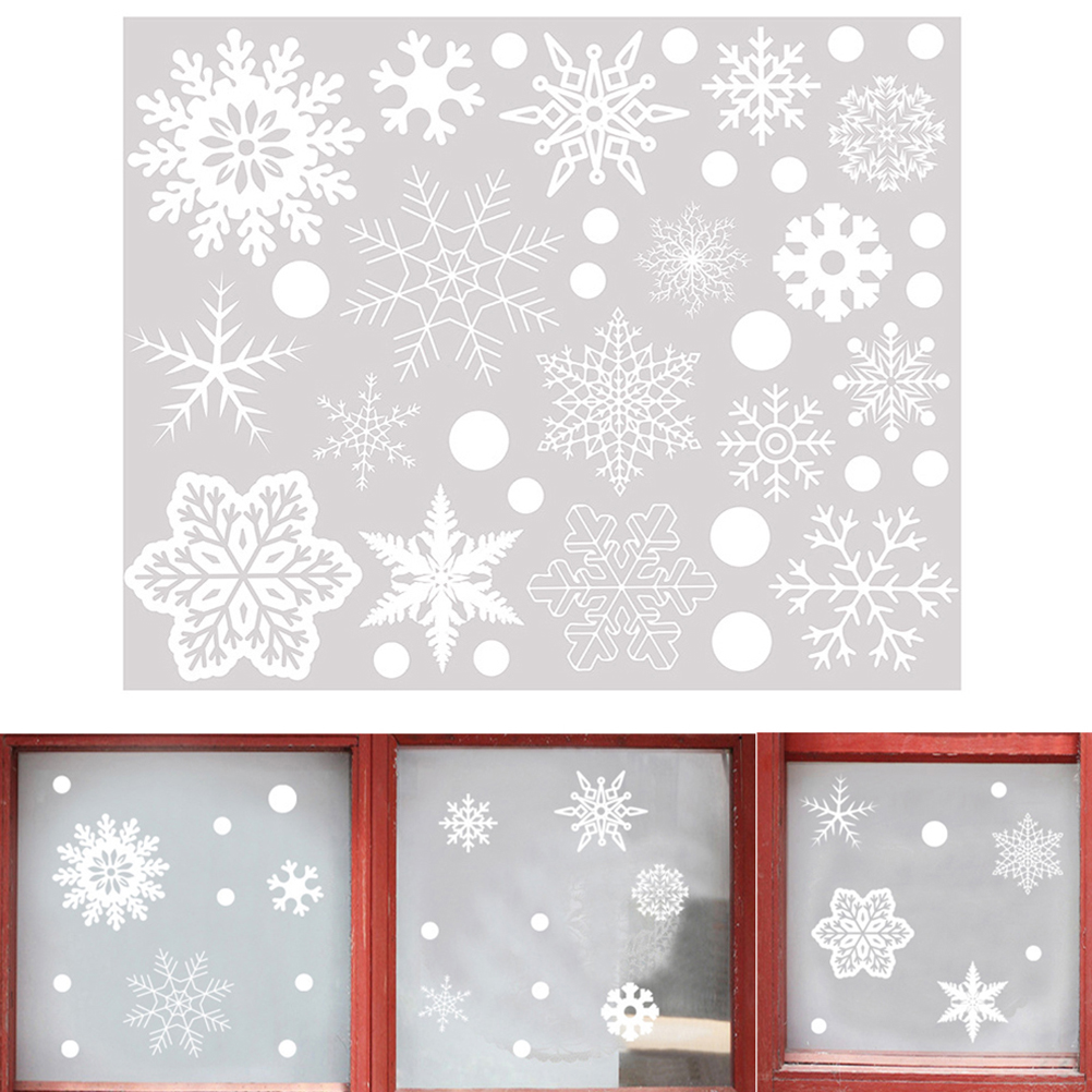 37PCS Gift Xmas Festival Suppl – Snowflake Window Decal Bewertung und Preis