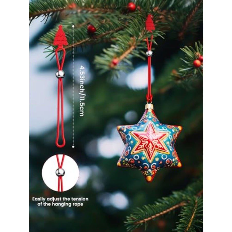 30pcs Christmas Ornament Hooks – Christmas Stocking Hanging Bewertung und Preis