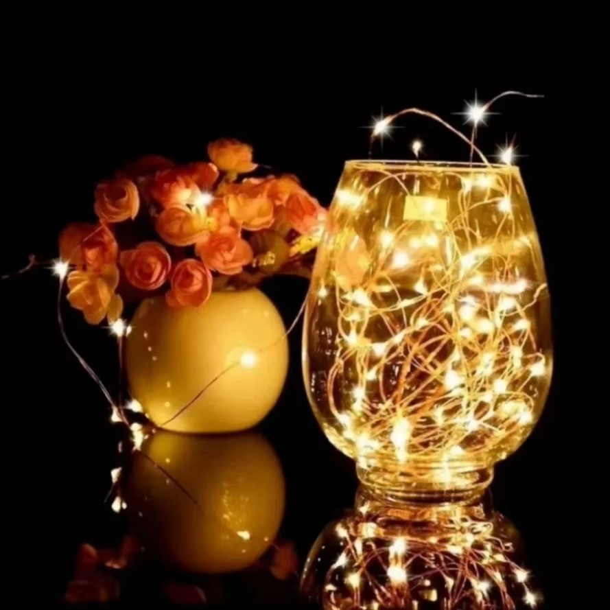 3PCS 5/10/20M Copper Wire LED  – Led Fairy String Lights Bewertung und Preis