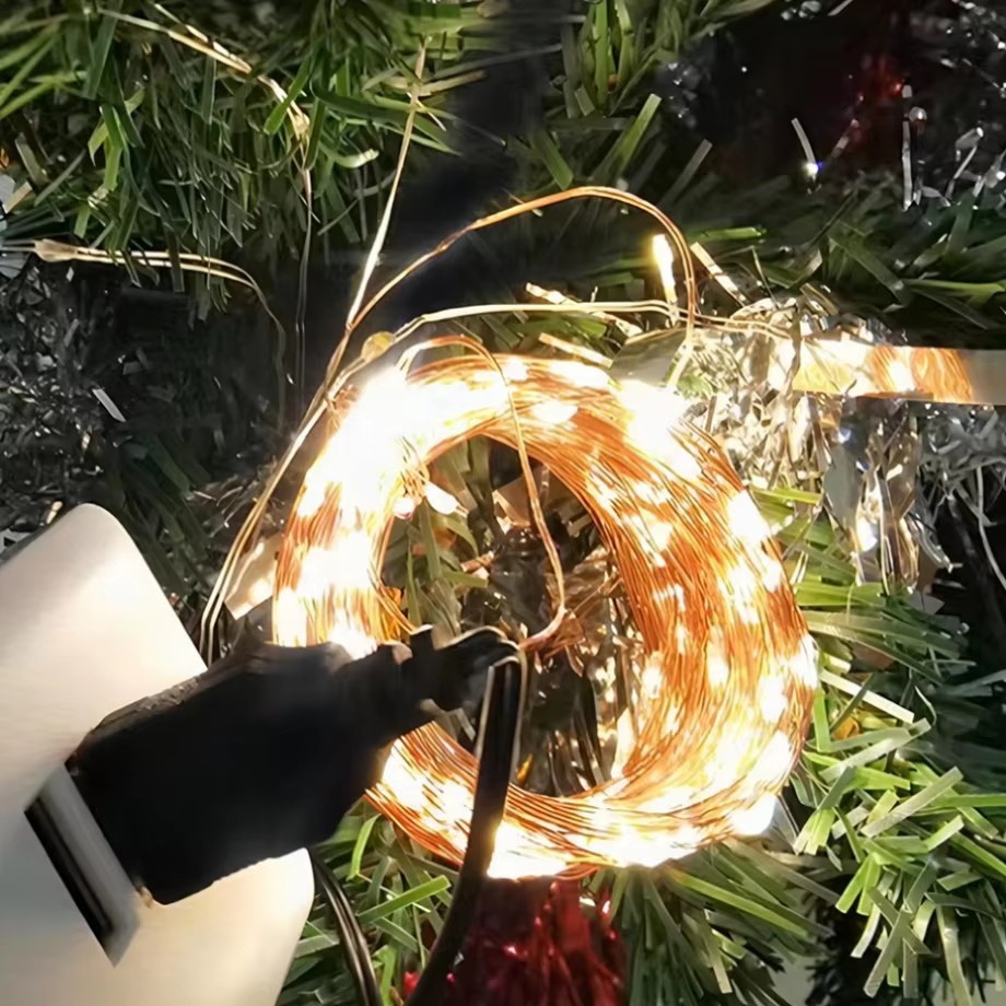3PCS 5/10/20M Copper Wire LED  – Led Fairy String Lights Bewertung und Preis