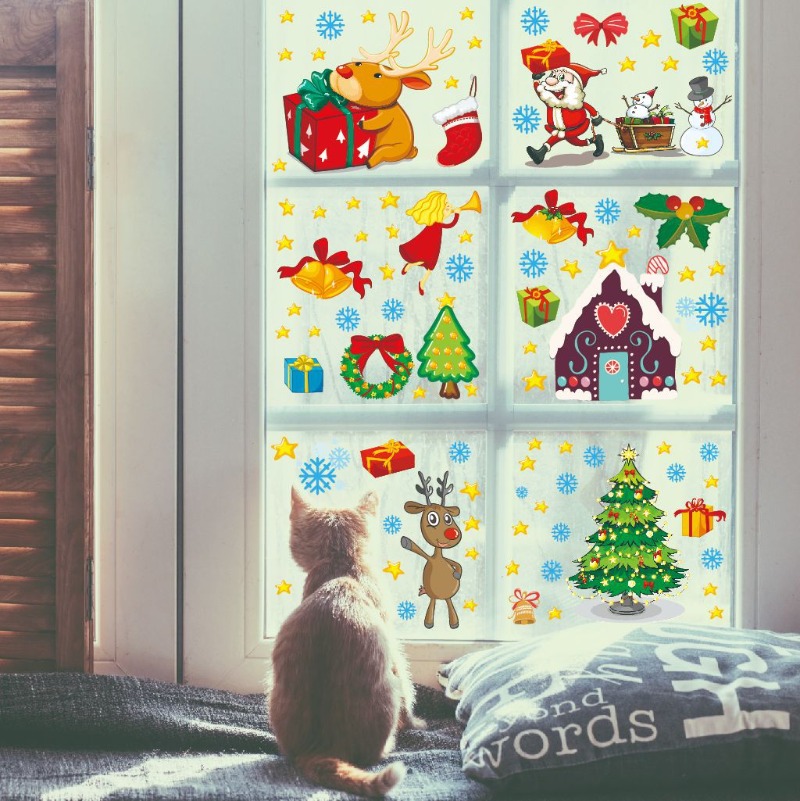 4pcs PVC Christmas Snowflake W – Snowflake Window Decal Bewertung und Preis