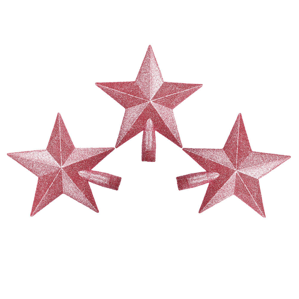 3Pcs 20Cm Small Pink Glitter S – Star Tree Topper Bewertung und Preis