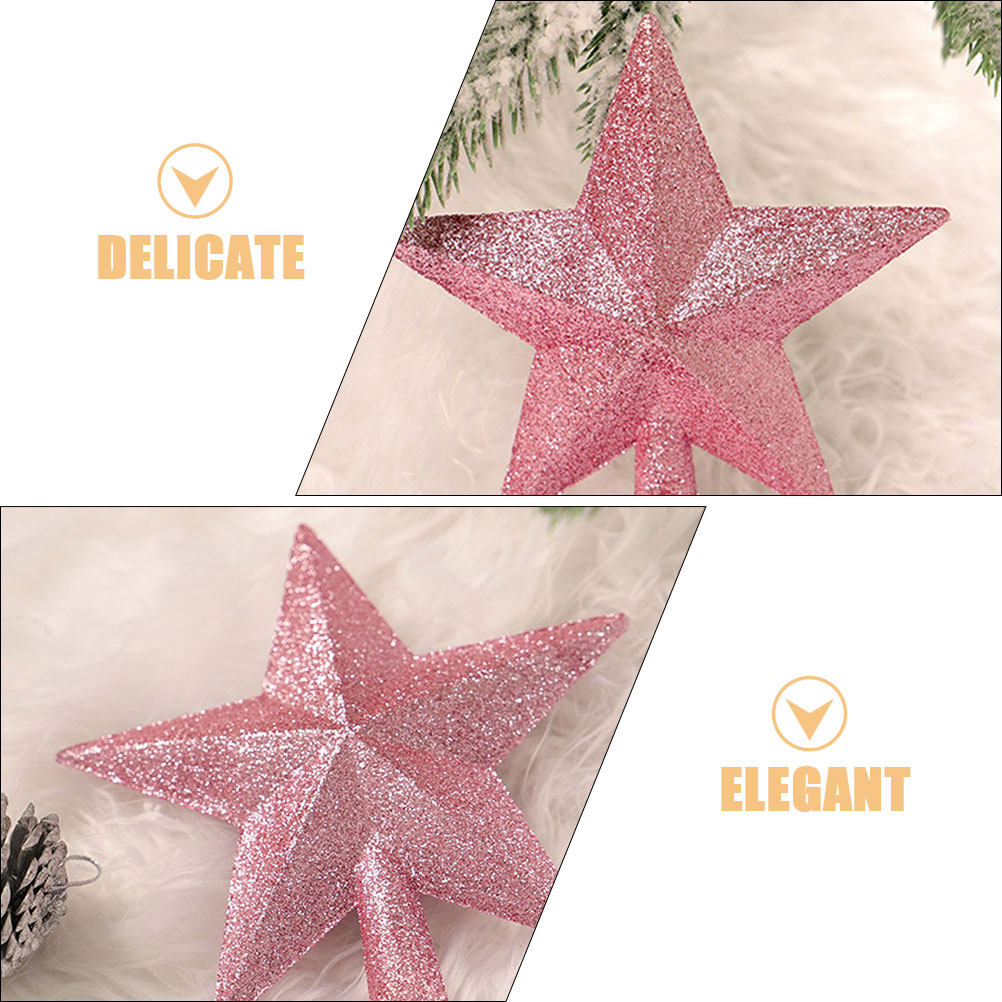 3Pcs 20Cm Small Pink Glitter S – Star Tree Topper Bewertung und Preis