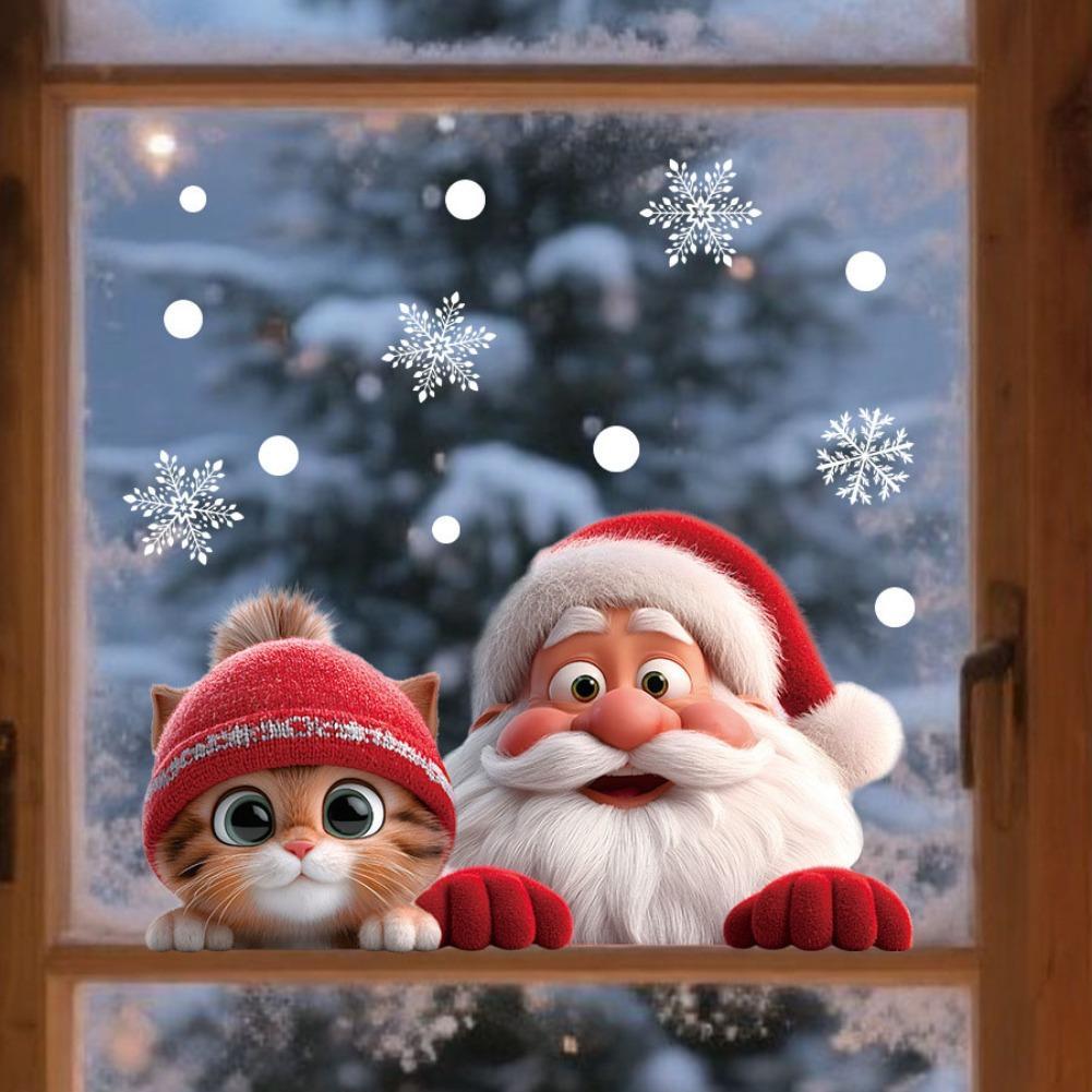 2pcs Christmas Window Clings S – Snowflake Window Decal Bewertung und Preis