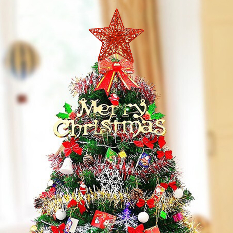 1pc Gold/Silver/Red/Blue Glitt – Star Tree Topper Bewertung und Preis