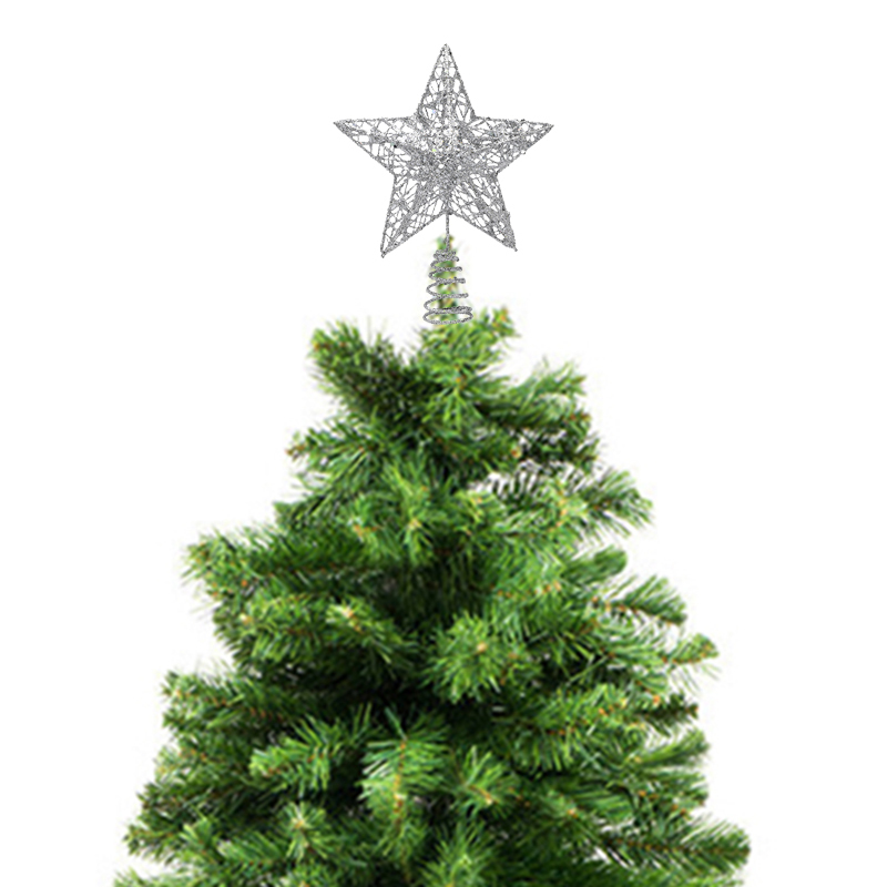 1pc Gold/Silver/Red/Blue Glitt – Star Tree Topper Bewertung und Preis