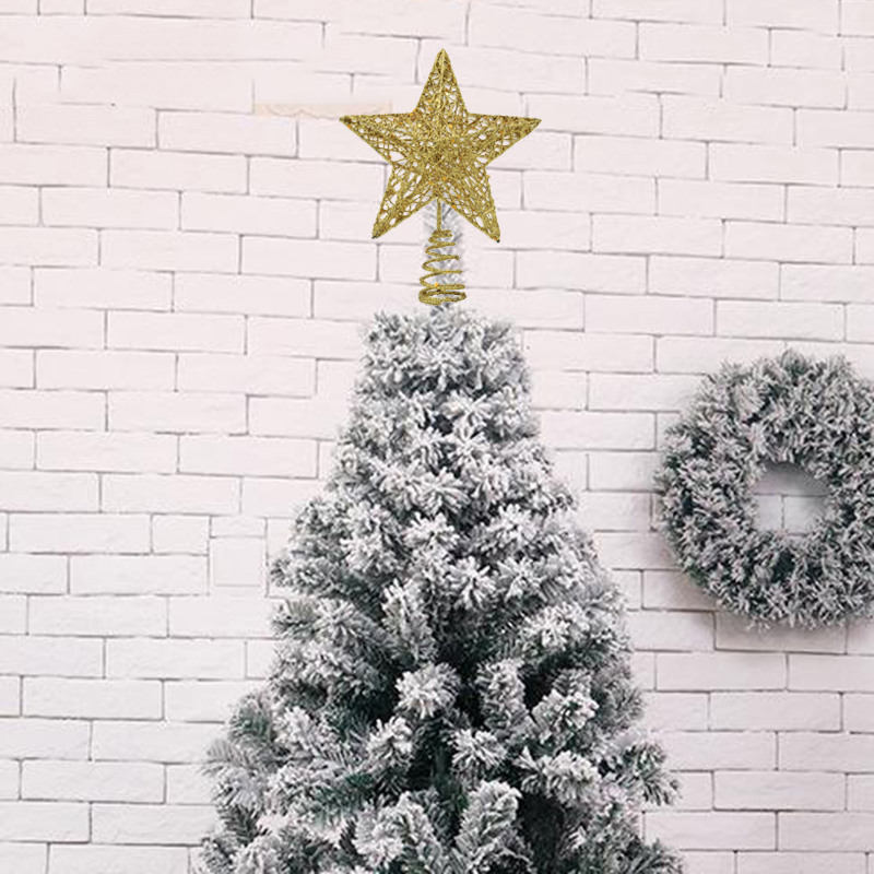 1pc Gold/Silver/Red/Blue Glitt – Star Tree Topper Bewertung und Preis
