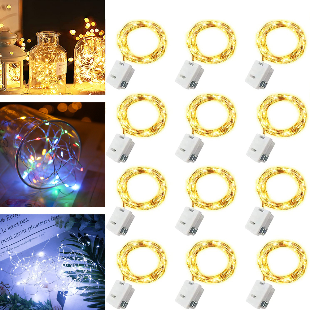 12PCS LED String Lights with 3 – Led Fairy String Lights Bewertung und Preis