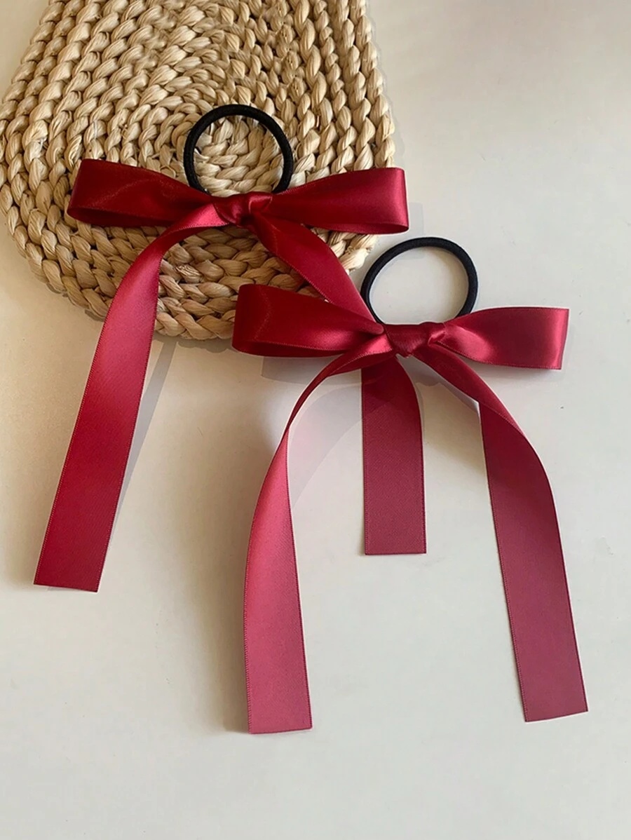 2pcs/set women's fashion multi – Ribbon Bow Gift Bewertung und Preis