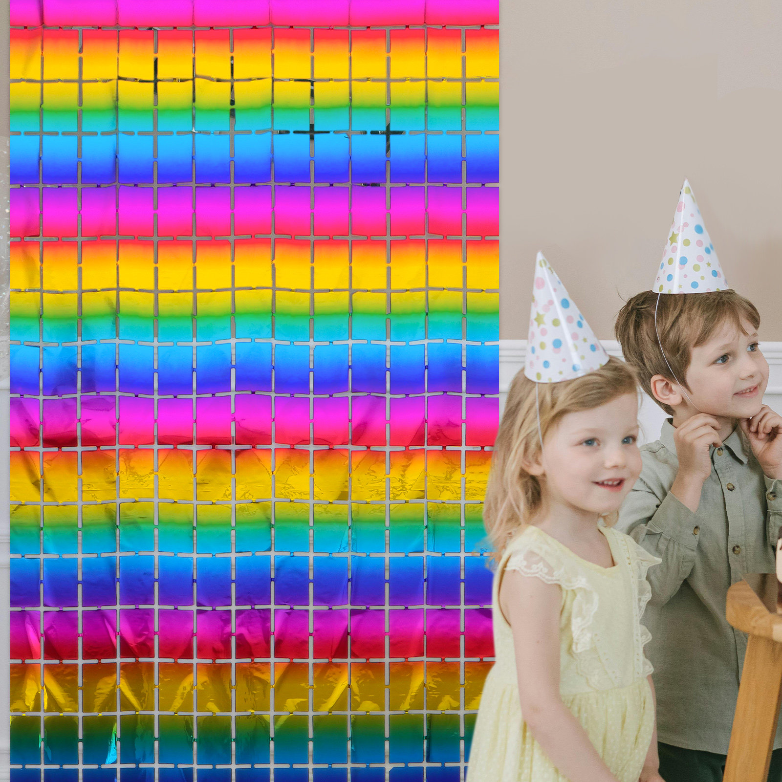 Square Tinsel Door Curtain Rai – Tinsel Garland Decoration Bewertung und Preis