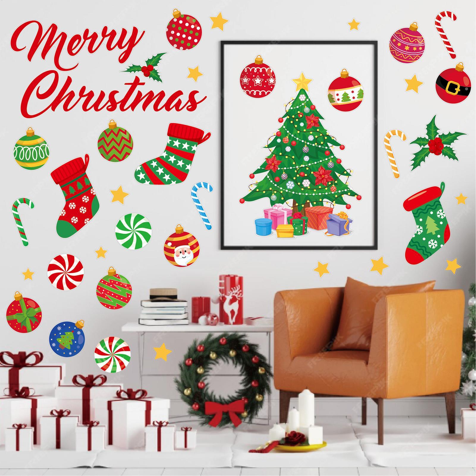 3 Pieces Christmas wall sticke – Snowflake Window Decal Bewertung und Preis