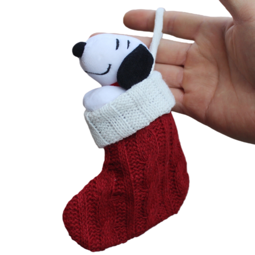 6piece 15CM Peanuts Christmas  – Christmas Stocking Hanging Bewertung und Preis