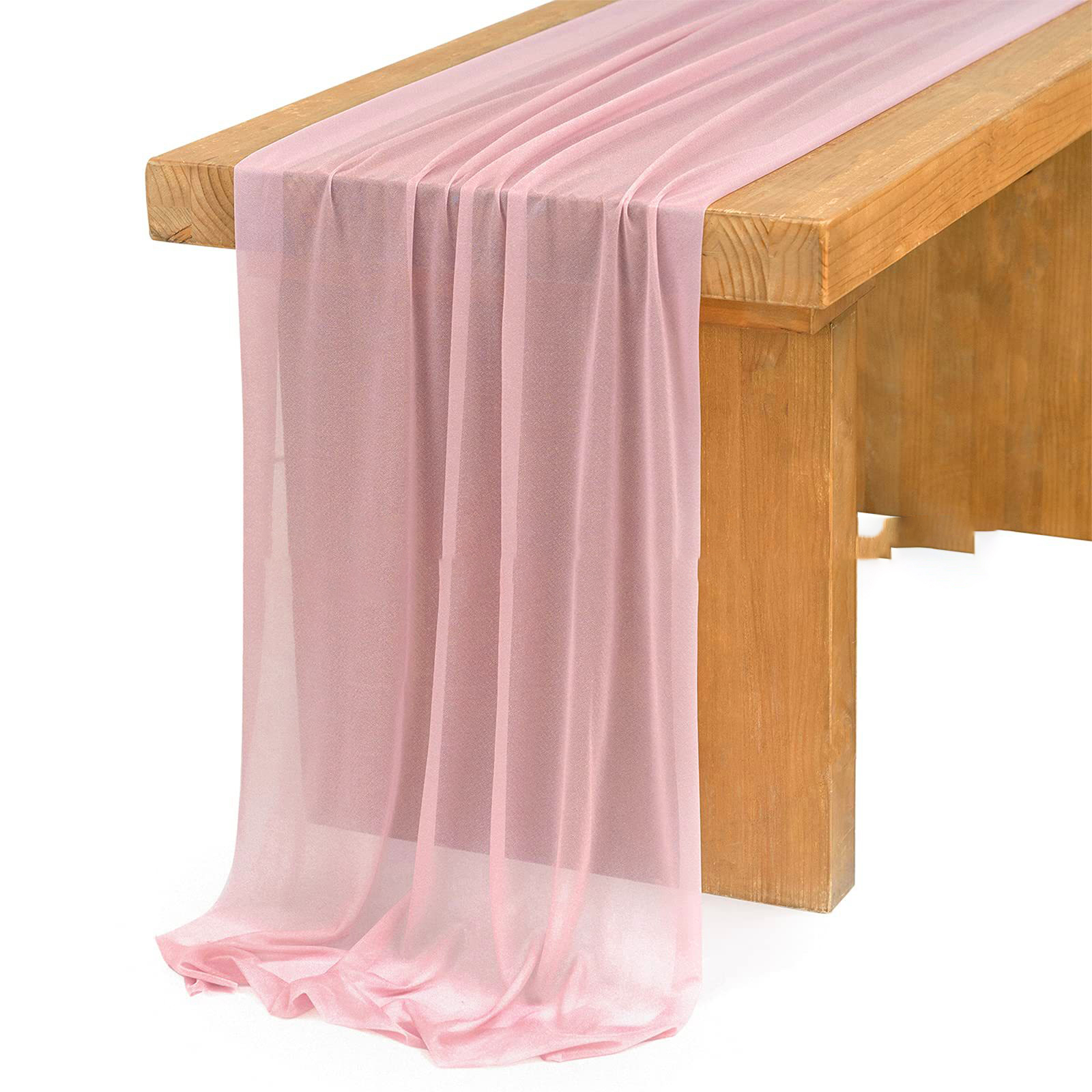 Beige Table Runner Chiffon Tab – Christmas Table Runner Bewertung und Preis