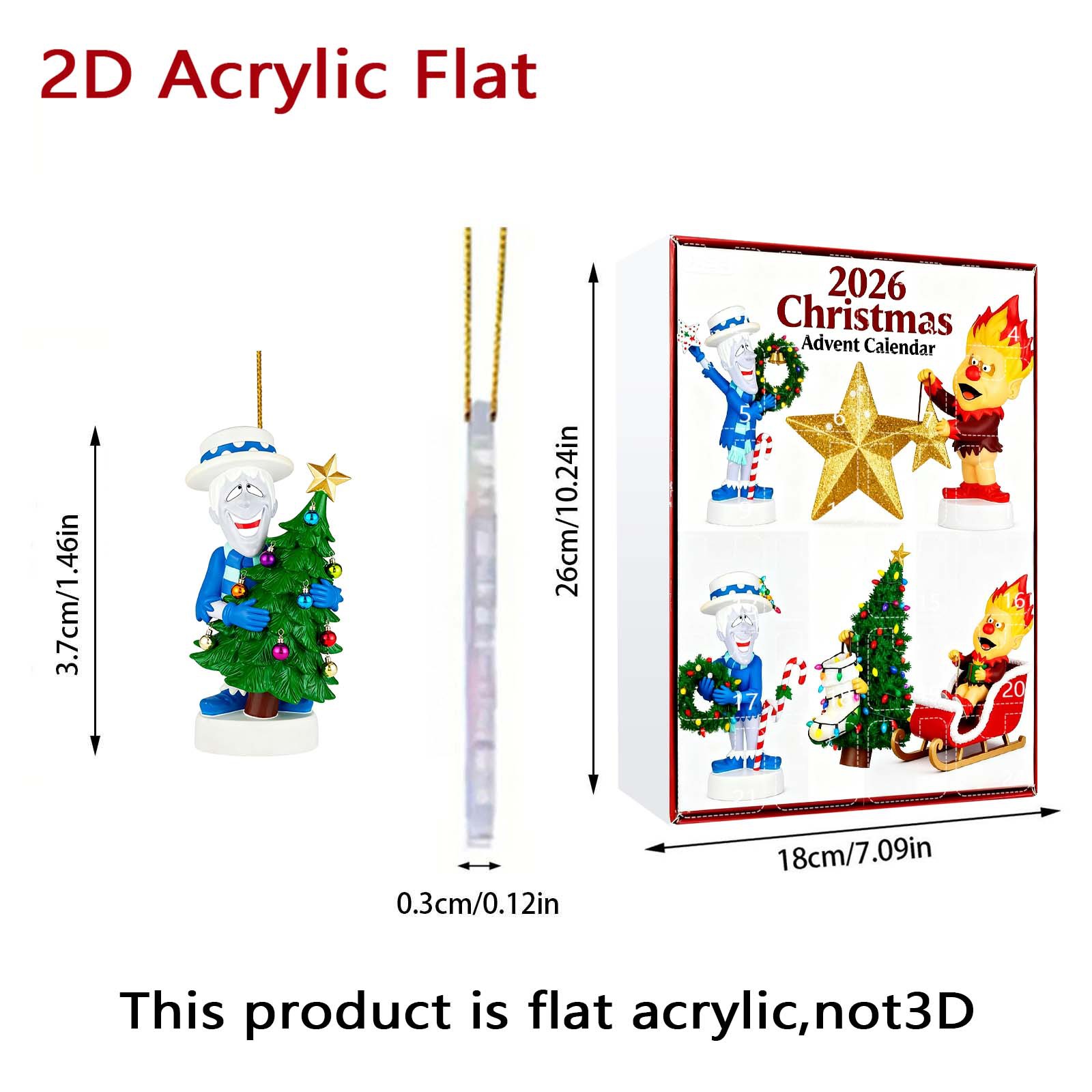 2026 The Year Without A Santa  – Advent Calendar Gift Bewertung und Preis