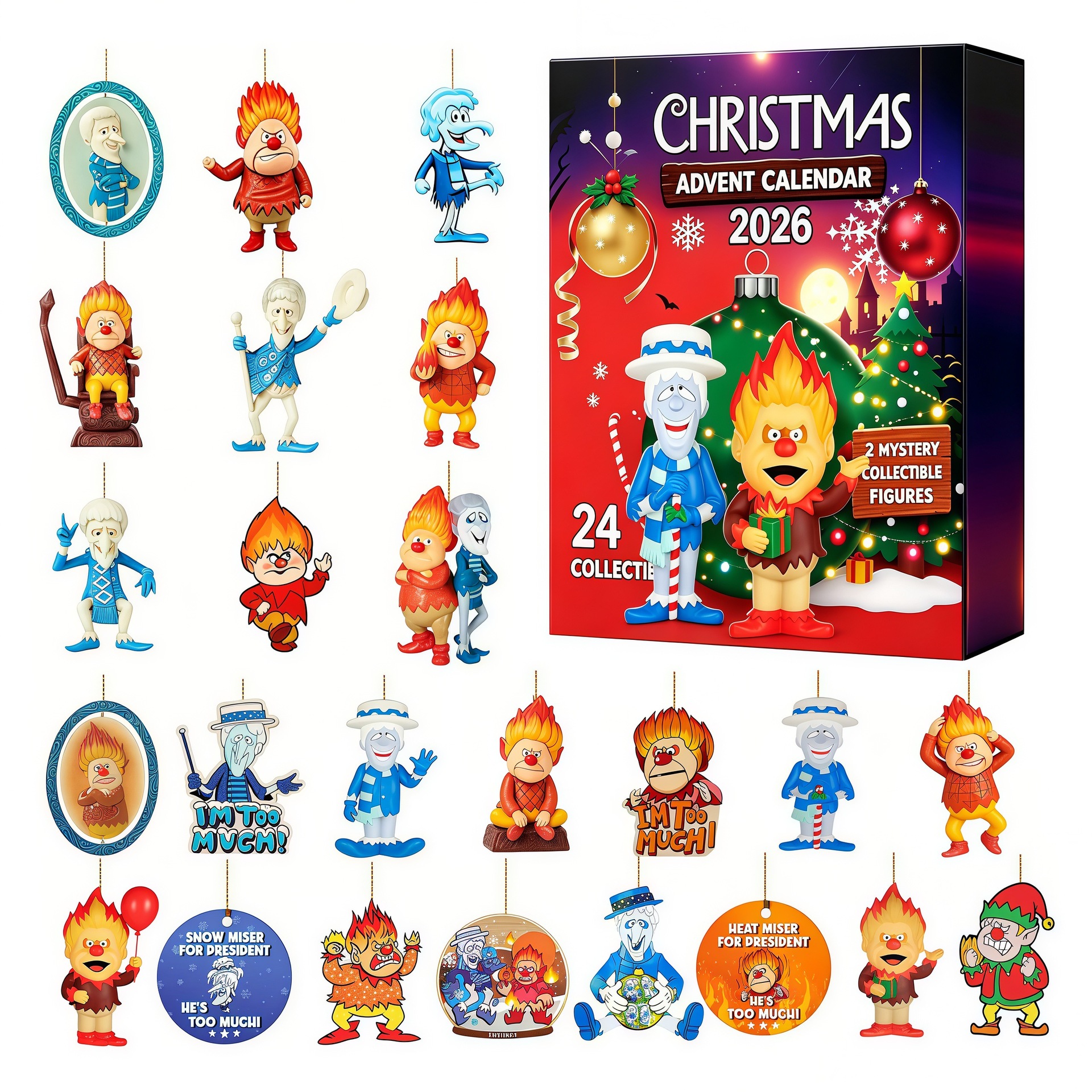 2026 The Year Without A Santa  – Advent Calendar Gift Bewertung und Preis