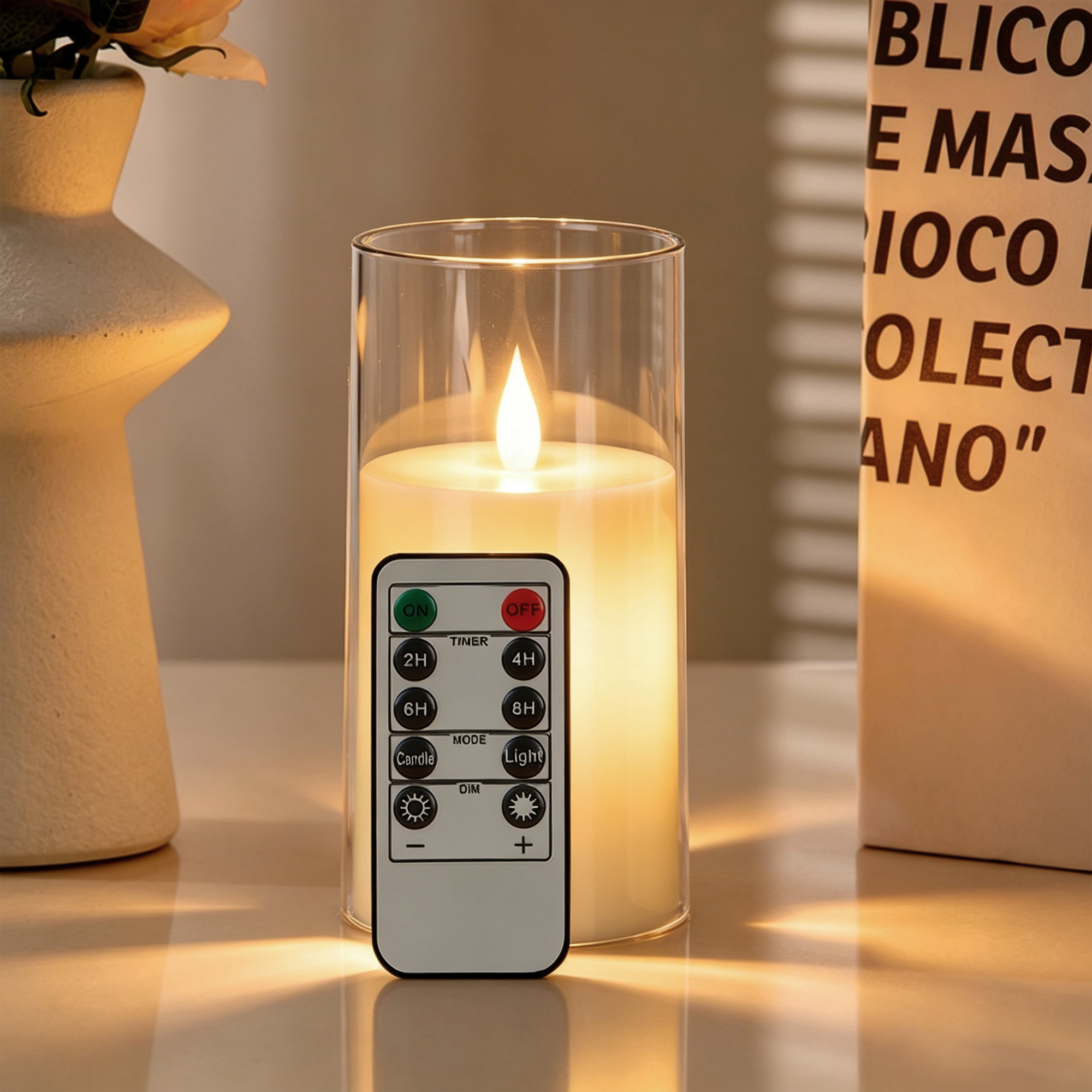 3-Piece LED Flame-Free Candle  – Holiday Candle Set Bewertung und Preis
