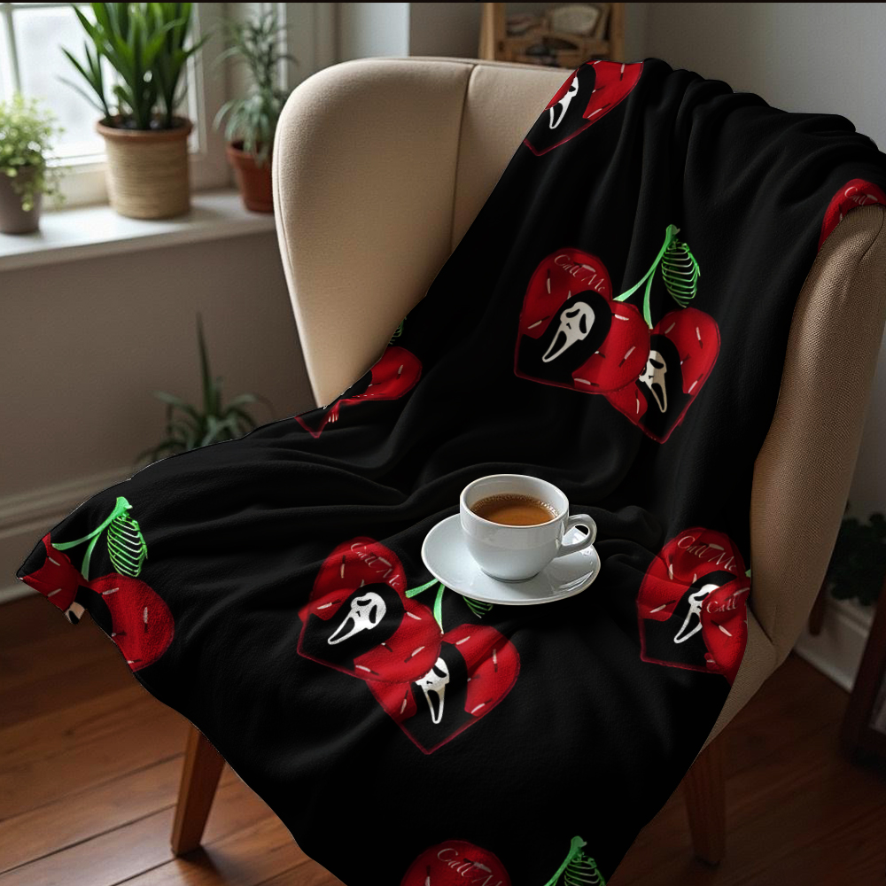 Scattered Irregular Cow Dots C – Christmas Throw Blanket Bewertung und Preis