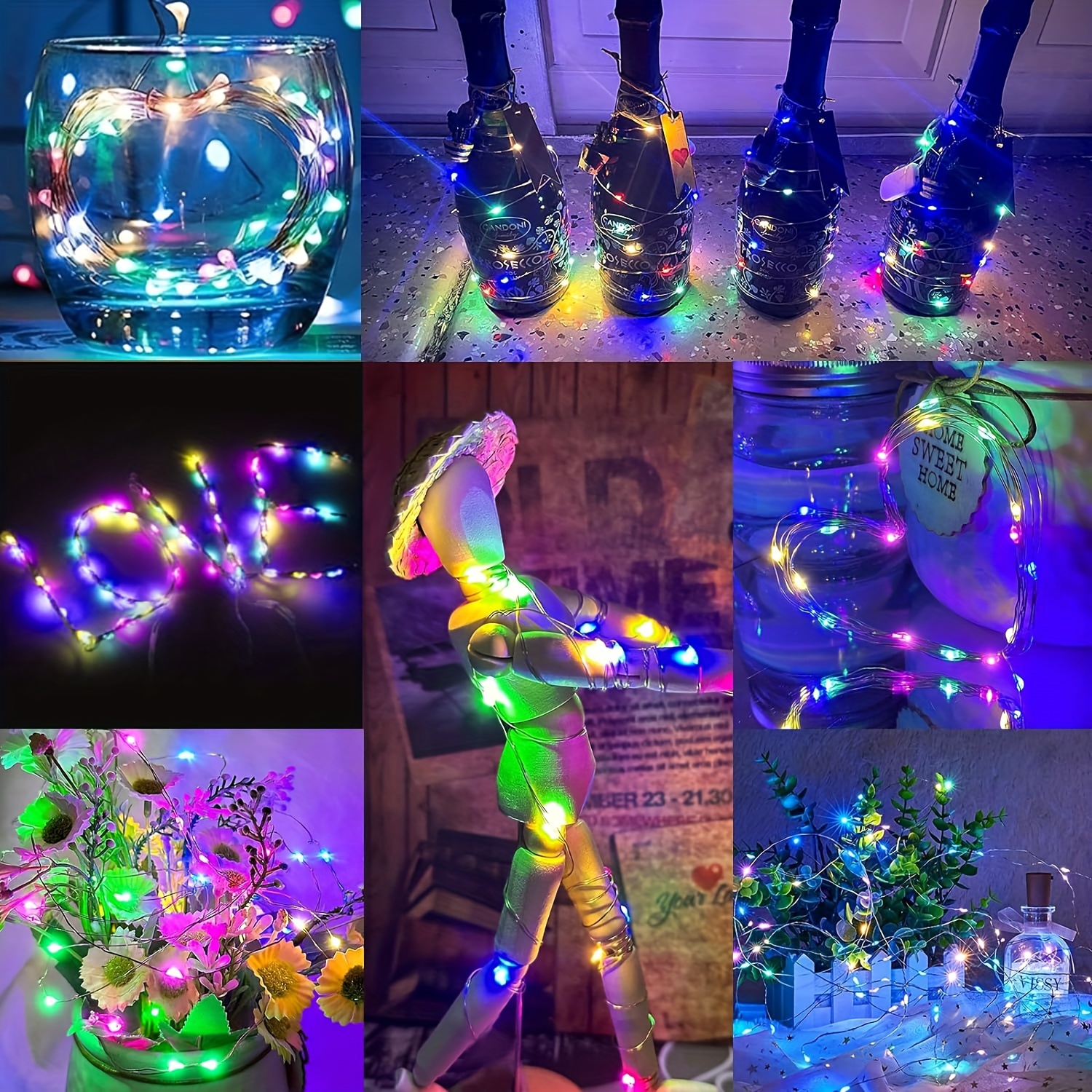 10 pcs Led Fairy Lights 3 Mode – Led Fairy String Lights Bewertung und Preis