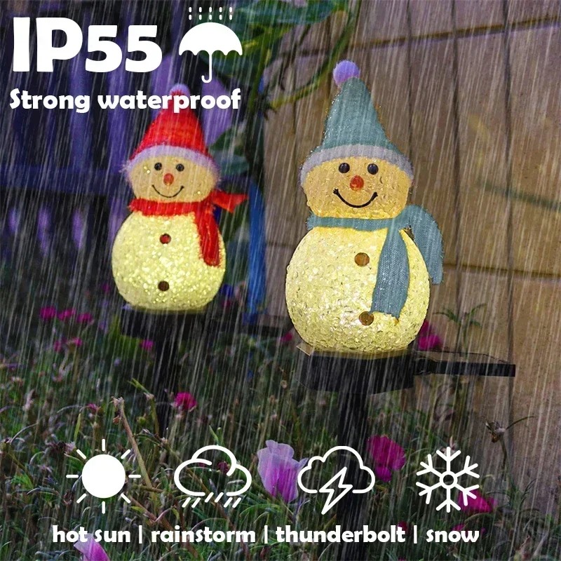 Christmas Snowman Solar Garden – Christmas Lights Outdoor Bewertung und Preis
